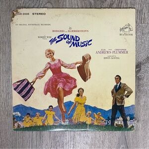 Vintage The Sound Of Music Original Soundtrack 1965 Vinyl